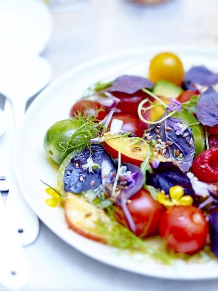 Les fleurs dans vos assiettes